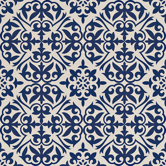 PRINTED BLEU LACE