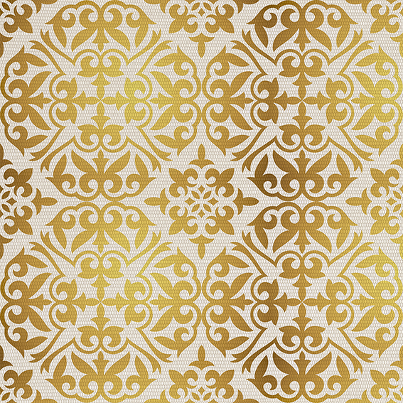 PRINTED GOLD LACE