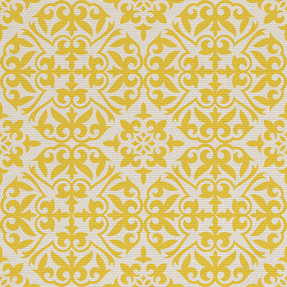 PRINTED YELLOW LACE